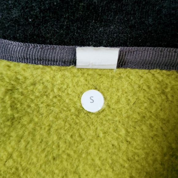 Lululemon Gray Lime Fleece Full Zip Hoodie Sweatshirt, Men's Size S - Picture 6 of 12